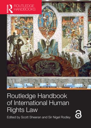 Cover of the book Routledge Handbook of International Human Rights Law by Ephraim Sneh