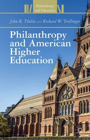 Cover of the book Philanthropy and American Higher Education by Don Stannard-Friel