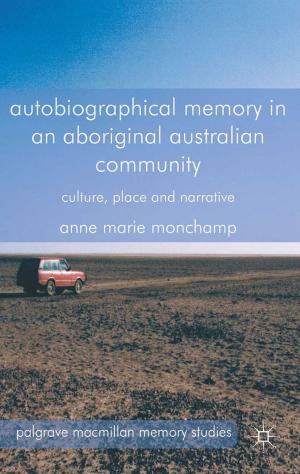 Cover of the book Autobiographical Memory in an Aboriginal Australian Community by Celia de Anca