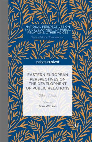 Cover of the book Eastern European Perspectives on the Development of Public Relations by Jeroen van Bree