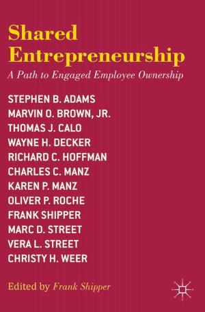 Cover of the book Shared Entrepreneurship by Masood Ashraf Raja, Hillary Stringer, Zach VandeZande