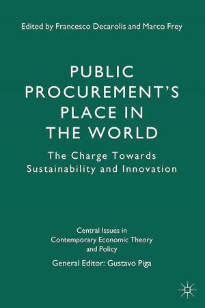 Cover of the book Public Procurement’s Place in the World by M. Meloni