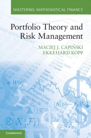 Cover of the book Portfolio Theory and Risk Management by Onora O'Neill