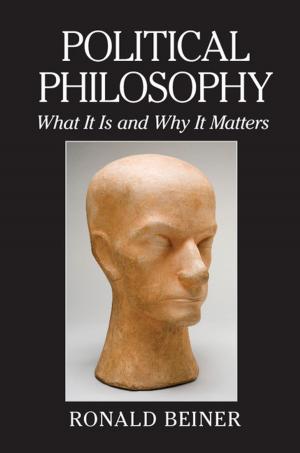 Cover of the book Political Philosophy by Mark Thornton Burnett