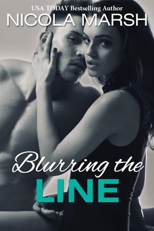 Cover of the book Blurring the Line by Rene Folsom, Red Hot and BOOM!