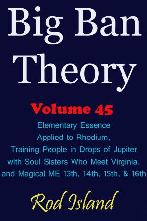 Book cover of Big Ban Theory: Elementary Essence Applied to Rhodium, Training People in Drops of Jupiter with Soul Sisters Who Meet Virginia, and Magical ME 13th, 14th, 15th, & 16th, Volume 45