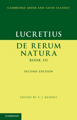Cover of the book Lucretius: De Rerum NaturaBook III by Joel F. Handler