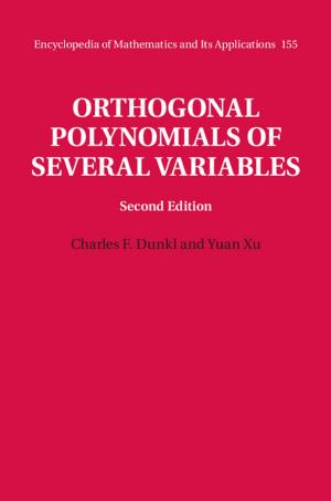 Cover of the book Orthogonal Polynomials of Several Variables by Mai'a K. Davis Cross