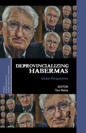 Cover of the book Deprovincializing Habermas by Professor Lionel Caplan, Lionel Caplan