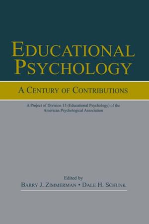 Cover of the book Educational Psychology by van der Hoop, J H