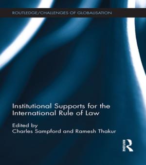 Cover of the book Institutional Supports for the International Rule of Law by Edward R. Beauchamp, James M. Vardaman Jr, James M. Vardaman Jr