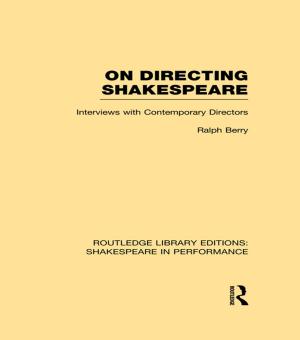 Cover of the book On Directing Shakespeare by Donald Leslie Johnson, Donald Langmead