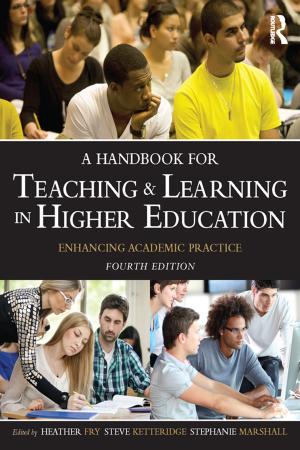 Cover of the book A Handbook for Teaching and Learning in Higher Education by Martin Reisigl, Ruth Wodak