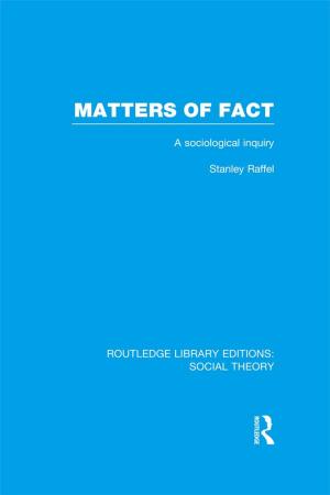 Cover of the book Matters of Fact (RLE Social Theory) by Robert Rosenfeld