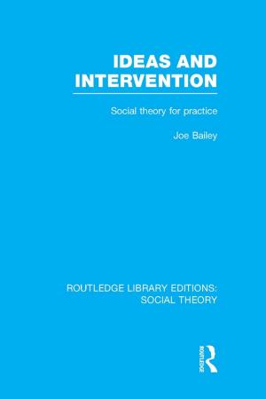 Cover of the book Ideas and Intervention (RLE Social Theory) by Alejandro Salcedo Garcia, Keith Morrison, Ah Chung Tsoi, Jinming He