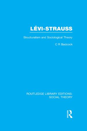 Book cover of Levi-Strauss (RLE Social Theory)