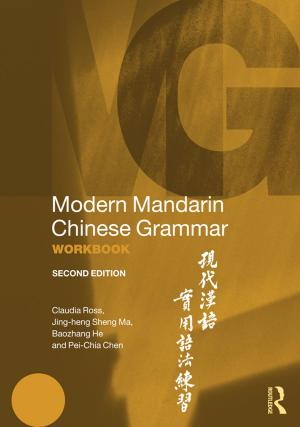 Book cover of Modern Mandarin Chinese Grammar Workbook