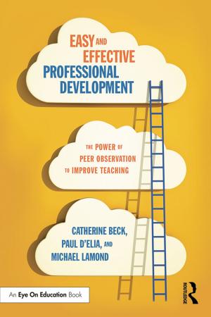 Cover of the book Easy and Effective Professional Development by Sylvia McNamara, Gill Moreton