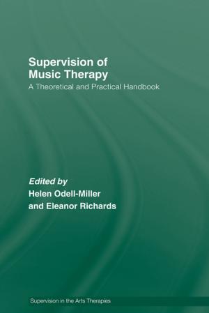 Cover of the book Supervision of Music Therapy by Adrian Burdon