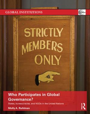 Cover of the book Who Participates in Global Governance? by Erik Hornell, Jan-Erik Vahlne