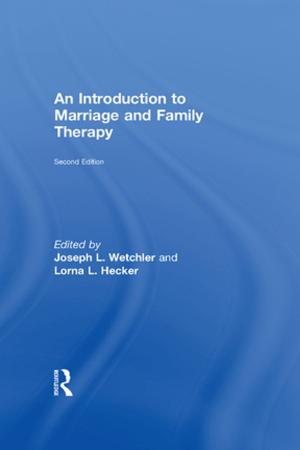 Cover of the book An Introduction to Marriage and Family Therapy by David Sunderland
