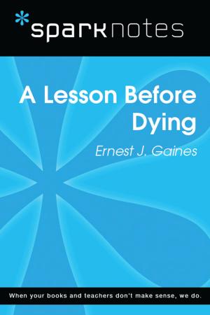 Book cover of A Lesson Before Dying (SparkNotes Literature Guide)