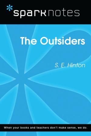 Book cover of The Outsiders (SparkNotes Literature Guide)