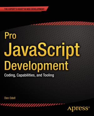 Cover of the book Pro JavaScript Development by Brajesh De