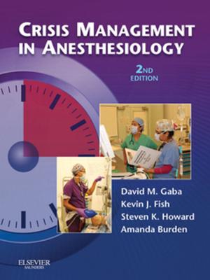 Book cover of Crisis Management in Anesthesiology E-Book