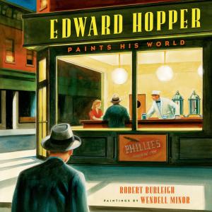 Cover of the book Edward Hopper Paints His World by Michael Levy
