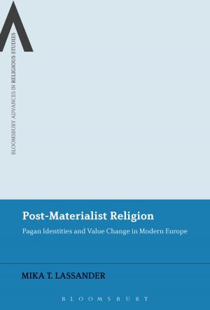 Cover of the book Post-Materialist Religion by Patrick Lonergan, Kevin J. Wetmore, Jr., Professor Nicholas Grene
