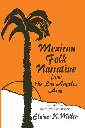Book cover of Mexican Folk Narrative from the Los Angeles Area