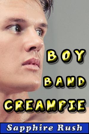 Cover of Boy Band Creampie (bisexual MMF threesome)