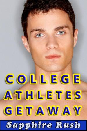 Cover of the book College Athletes Getaway (bisexual MMF threesome) by Devlin Chase