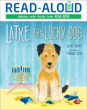 Cover of the book Latke, the Lucky Dog by Kirstin Cronn-Mills, Alex Jackson Nelson