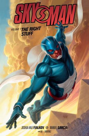Cover of the book Skyman Volume 1: The Right Stuff by Stan Lee, Steve Ditko, Gil Kane, Jack Kirby, Alex Ross