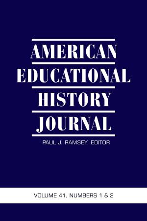 Cover of the book American Educational History Journal by Timothy Reagan