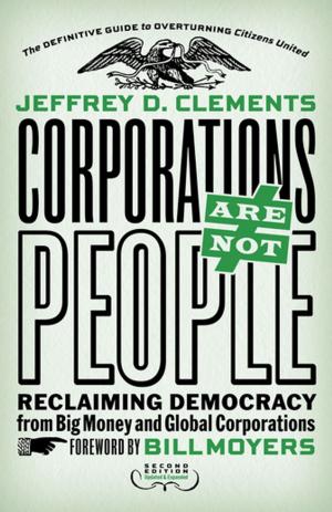Cover of the book Corporations Are Not People by Bernie Horn