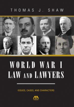 Cover of the book World War I Law and Lawyers by Ursula Furi-Perry