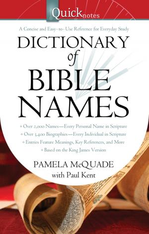 Book cover of QuickNotes Dictionary of Bible Names