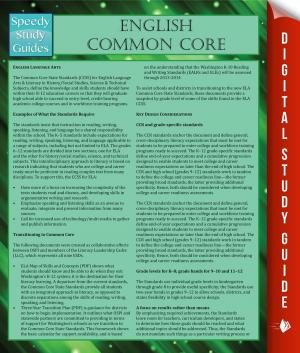 Book cover of English Common Core