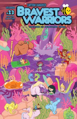 Cover of the book Bravest Warriors #23 by Ryan Ferrier, Fred Stresing