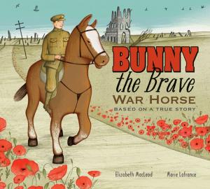 Book cover of Bunny the Brave War Horse