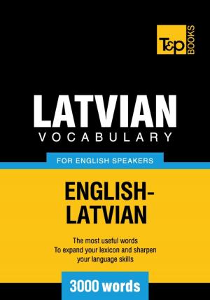 bigCover of the book Latvian vocabulary for English speakers - 3000 words by 