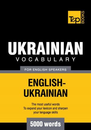 Cover of Ukrainian vocabulary for English speakers - 5000 words
