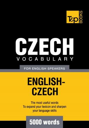 Cover of Czech vocabulary for English speakers - 5000 words