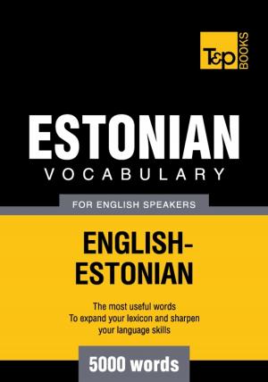bigCover of the book Estonian vocabulary for English speakers - 5000 words by 
