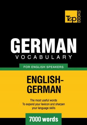 Cover of German Vocabulary for English Speakers - 7000 Words