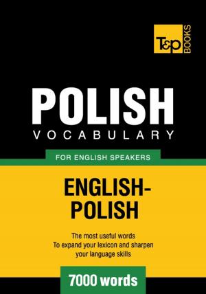 Book cover of Polish vocabulary for English speakers - 7000 words