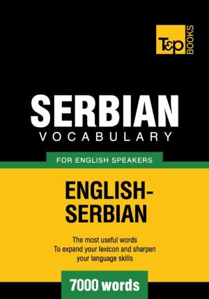 Cover of Serbian vocabulary for English speakers - 7000 words